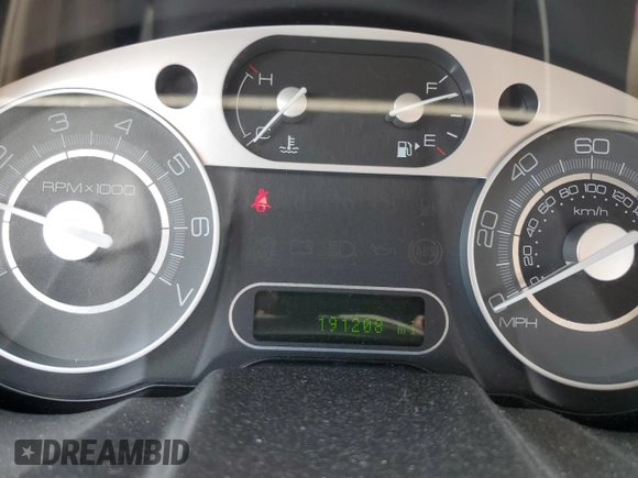 2009 Mercury Sable Premier with VIN 1MEHM42W29G617239, listed as a Copart auction lot 55176425 with 191,208 mi miles and Salvage title. Bid and sale history available at DreamBid. Image 9.