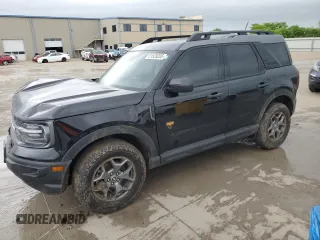 2023 Ford Bronco Sport Badlands z VIN 3FMCR9D94PRE33097, wystawiony jako Copart lot #51539205 z przebiegiem 18 068 mil mil oraz Szkody całkowita. Historia ofert i sprzedaży dostępna na DreamBid. Obrazek 1.