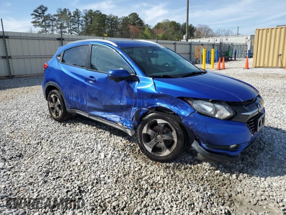 2018 Honda HR-V EX-L Navi with VIN 3CZRU6H70JM705809, listed as a Copart auction lot 49675845 with 81,995 mi miles and Salvage Title. Bid and sale history available at carsss.com. Image 4.
