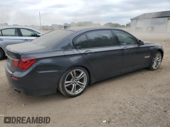 2013 BMW 7 Series 750Li xDrive с VIN WBAYF8C50DDE59437, выставлен на аукционе Copart как лот 60775835 с пробегом 141 531 миль миль и Чистый • Clean title. История ставок и продаж доступна на DreamBid. Изображение 3.