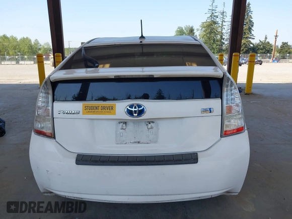 2011 Toyota Prius I with VIN JTDKN3DU7B0319732, listed as a IAAI auction lot 42114036 with 286,315 mi miles. Bid and sale history available at carsss.com. Image 16.