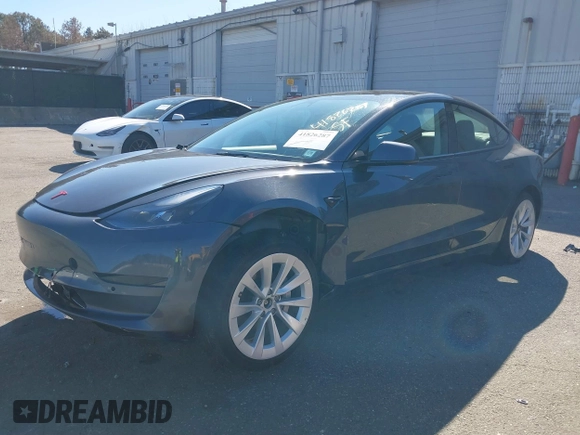 2022 Tesla Model 3 Long Range with VIN 5YJ3E1EB3NF290550, listed as a IAAI auction lot 41826287 with 67,648 mi miles and . Bid and sale history available at DreamBid. Image 20.