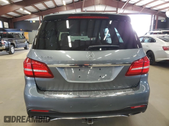 2017 Mercedes-Benz GLS 550 z VIN 4JGDF7DE8HA906607, wystawiony jako Copart lot #54555835 z przebiegiem 124 702 mil mil oraz Czysty tytuł • Clean title. Historia ofert i sprzedaży dostępna na DreamBid. Obrazek 6.