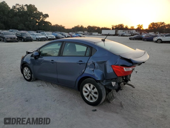 2017 Kia Rio EX with VIN KNADN4A39H6058651, listed as a Copart auction lot 78349644 with 43,859 mi miles and Salvage Title. Bid and sale history available at carsss.com. Image 2.