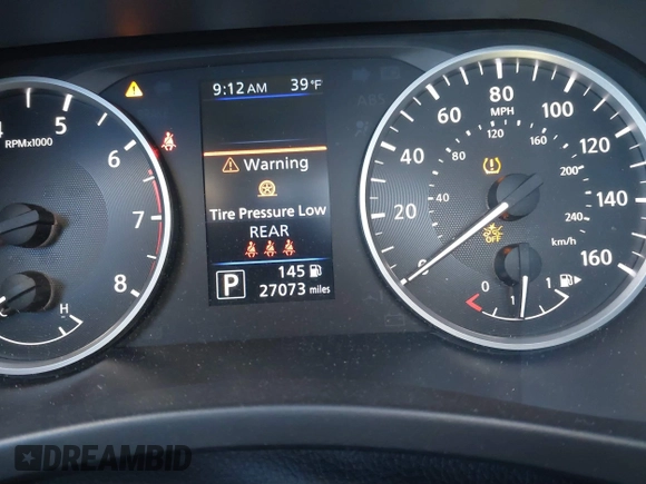 2024 Nissan Sentra S with VIN 3N1AB8BV8RY287275, listed as a IAAI auction lot 41833281 with 27,073 mi miles. Bid and sale history available at carsss.com. Image 15.