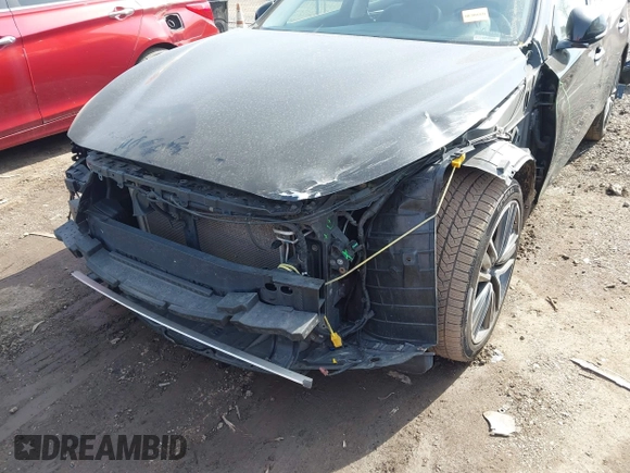 2015 Infiniti Q50 Premium with VIN JN1BV7AR1FM417499, listed as a IAAI auction lot 42063460 with 117,210 mi miles. Bid and sale history available at carsss.com. Image 6.