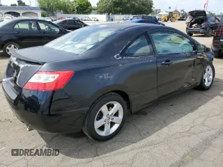 2008 Honda Civic Cpe EX with VIN 2HGFG12868H519612, listed as a Copart auction lot 54529245 with 151,460 mi miles and Salvage Title. Bid and sale history available at carsss.com. Image 3.