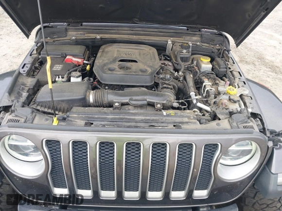 2018 Jeep Wrangler Unlimited Sahara with VIN 1C4HJXEN8JW303023, listed as a IAAI auction lot 42138631 with 72,463 mi miles and . Bid and sale history available at DreamBid. Image 10.