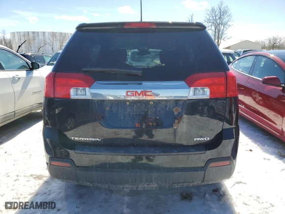 2015 GMC Terrain SLE with VIN 2GKFLVEK2F6194351, listed as a Copart auction lot 45413575 with 91,328 mi miles and Salvage Title. Bid and sale history available at carsss.com. Image 6.