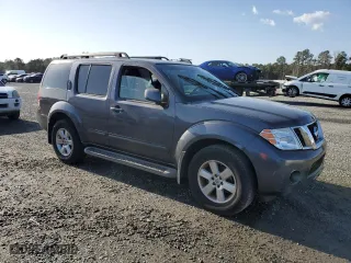 2012 Nissan Pathfinder LE with VIN 5N1AR1NN6CC633508, listed as a Copart auction lot 48393095 with 0 mi miles and Salvage Title. Bid and sale history available at carsss.com. Image 4.