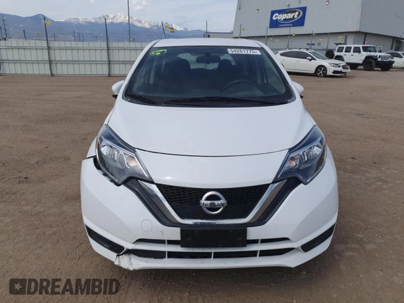 2017 Nissan Note S Plus z VIN 3N1CE2CP7HL372214, wystawiony jako Copart lot #54261775 z przebiegiem 76 593 mil mil oraz Szkoda całkowita • Salvage title. Historia ofert i sprzedaży dostępna na DreamBid. Obrazek 5.