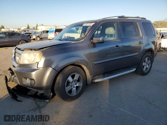 2011 Honda Pilot EX-L with VIN 5FNYF3H72BB008965, listed as a Copart auction lot 88961845 with 128,443 mi miles and Salvage Title. Bid and sale history available at DreamBid. Image 1.