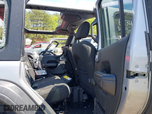 2018 Jeep Wrangler Unlimited Sport S z VIN 1C4HJXDG9JW150509, wystawiony jako IAAI lot #41989409 z przebiegiem Nie podano mil oraz . Historia ofert i sprzedaży dostępna na DreamBid. Obrazek 8.