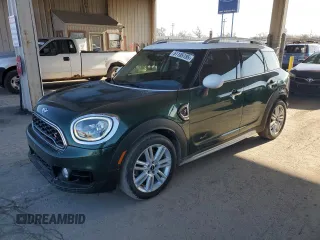 2018 MINI Countryman Cooper S with VIN WMZYT5C35J3D82140, listed as a Copart auction lot 51105185 with 51,321 mi miles and Salvage title. Bid and sale history available at DreamBid. Image 1.