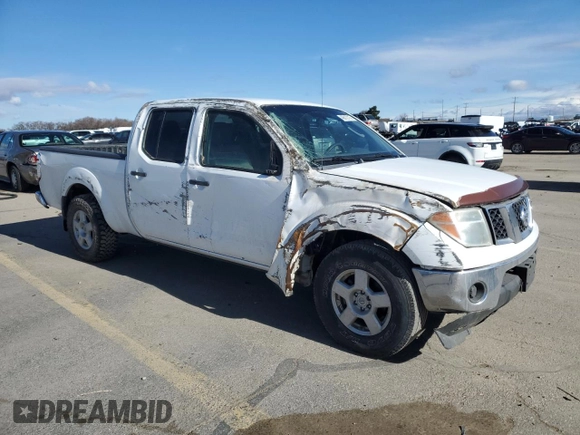 2007 Nissan Frontier SE with VIN 1N6AD09W47C404666, listed as a Copart auction lot 48812115 with 208,063 mi miles and Salvage title. Bid and sale history available at DreamBid. Image 4.