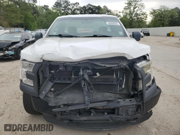 2016 Ford F-150 XL with VIN 1FTMF1CPXGKD34131, listed as a Copart auction lot 50490935 with 117,421 mi miles and Salvage Title. Bid and sale history available at carsss.com. Image 5.