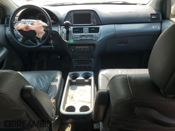2006 Honda Odyssey EX-L with VIN 5FNRL38706B037805, listed as a Copart auction lot 57390365 with 219,554 mi miles and Salvage title. Bid and sale history available at DreamBid. Image 8.