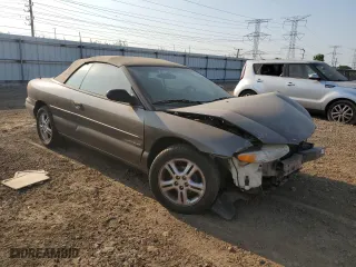 2000 Chrysler Sebring JX with VIN 3C3EL45H0YT219157, listed as a Copart auction lot 63962634 with 0 mi miles and Salvage Title. Bid and sale history available at carsss.com. Image 4.