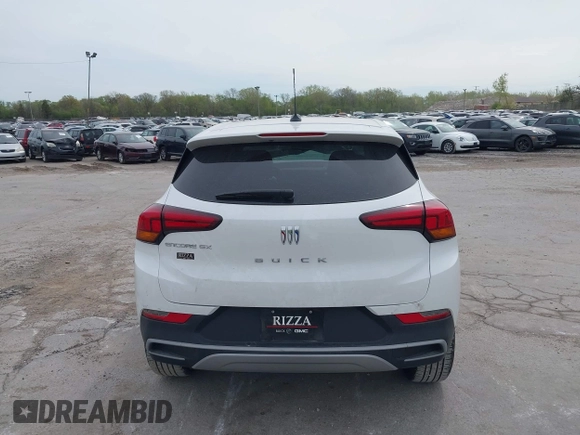2025 Buick Encore GX Preferred with VIN KL4AMBSLXSB036145, listed as a IAAI auction lot 42157431 with 9,334 mi miles and . Bid and sale history available at DreamBid. Image 16.