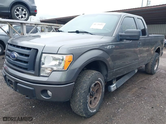 2009 Ford F-150 STX with VIN 1FTRX14869FA09093, listed as a IAAI auction lot 41921152 with 173,744 mi miles. Bid and sale history available at carsss.com. Image 2.