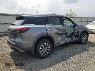 2022 Infiniti QX60 Pure with VIN 5N1DL1ES5NC338231, listed as a Copart auction lot 60042735 with 37,945 mi miles and Salvage title. Bid and sale history available at DreamBid. Image 3.