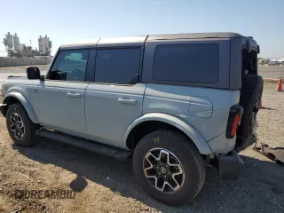 2024 Ford Bronco Outer Banks with VIN 1FMEE8BP4RLA20694, listed as a Copart auction lot 74290774 with 12,707 mi miles and Salvage Title. Bid and sale history available at DreamBid. Image 2.