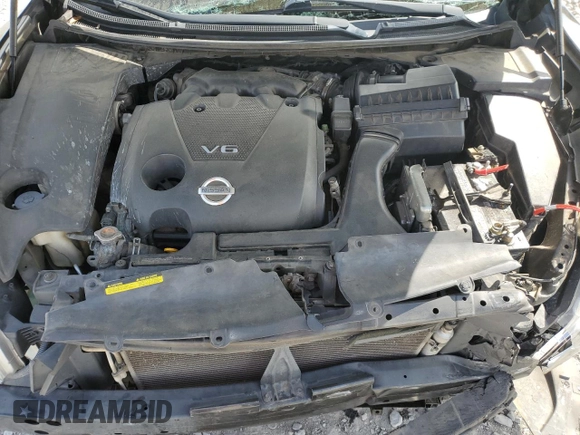 2012 Nissan Maxima SV with VIN 1N4AA5AP9CC821164, listed as a Copart auction lot 49357515 with 131,127 mi miles and Salvage title. Bid and sale history available at DreamBid. Image 12.