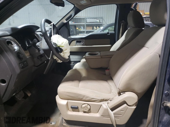 2009 Ford F-150 XL with VIN 1FTPW14V89KB48942, listed as a Copart auction lot 48943945 with 135,989 mi miles and Salvage Title. Bid and sale history available at carsss.com. Image 7.