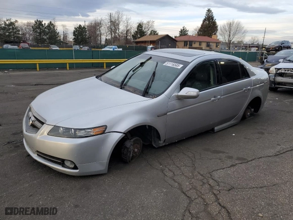 2007 Acura TL Type-S with VIN 19UUA76507A001259, listed as a Copart auction lot 51116585 with 0 mi miles and Clean Title. Bid and sale history available at carsss.com. Image 1.