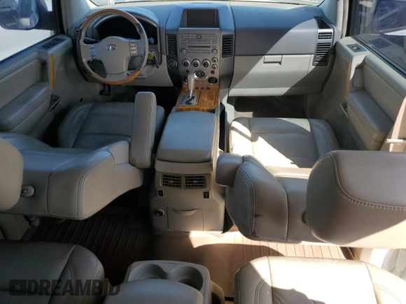 2005 Infiniti QX56 with VIN 5N3AA08C75N813218, listed as a Copart auction lot 76592754 with 139,975 mi miles and Clean Title. Bid and sale history available at DreamBid. Image 8.