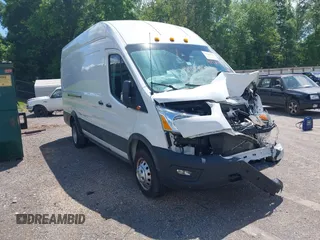 2021 Ford Transit Cargo with VIN 1FTBF4X81MKA80705, listed as a IAAI auction lot 41929575 with Not provided miles and . Bid and sale history available at DreamBid. Image 1.