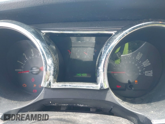 2007 Ford Mustang Deluxe with VIN 1ZVFT84N375262112, listed as a IAAI auction lot 42298758 with 146,489 mi miles and . Bid and sale history available at DreamBid. Image 7.