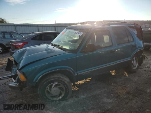 1995 Chevrolet Blazer z VIN 1GNDT13W2SK204831, wystawiony jako Copart lot #86301424 z przebiegiem 122 281 mil mil oraz Szkoda całkowita • Salvage title. Historia ofert i sprzedaży dostępna na DreamBid. Obrazek 1.