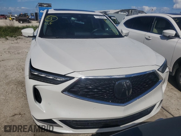 2023 Acura MDX w/Technology Package with VIN 5J8YD9H43PL005822, listed as a Copart auction lot 77380834 with 21,137 mi miles and Non Repairable. Bid and sale history available at carsss.com. Image 5.