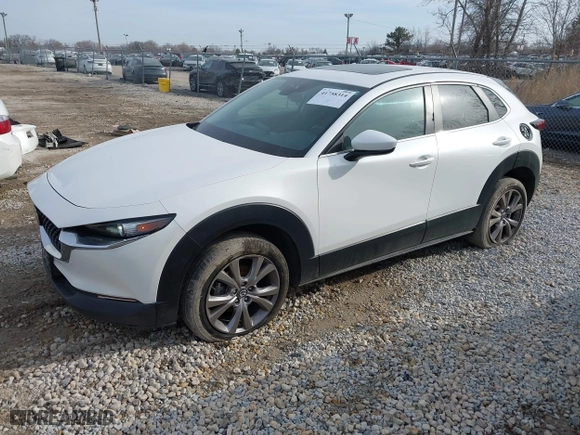 2021 Mazda CX-30 Preferred with VIN 3MVDMBCLXMM212008, listed as a IAAI auction lot 41758314 with 74,707 mi miles. Bid and sale history available at carsss.com. Image 22.