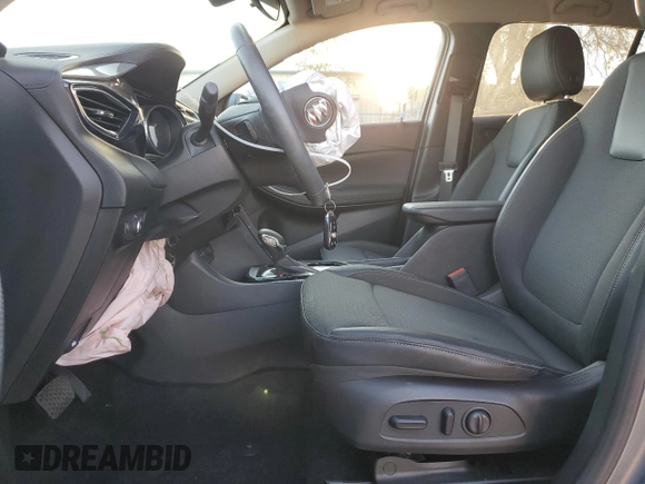 2022 Buick Encore GX Select with VIN KL4MMESL2NB116235, listed as a Copart auction lot 75438574 with 22,253 mi miles and Salvage title. Bid and sale history available at DreamBid. Image 7.