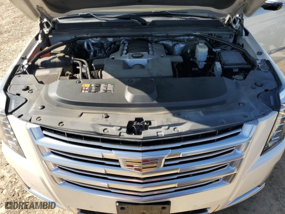2015 Cadillac Escalade Platinum with VIN 1GYS3PKJXFR588065, listed as a Copart auction lot 85689674 with 111,651 mi miles and Salvage Title. Bid and sale history available at carsss.com. Image 12.