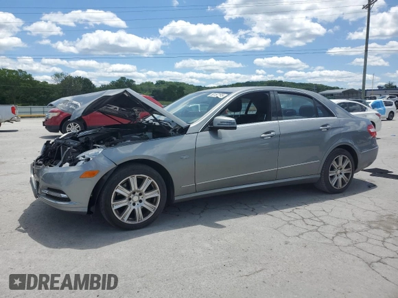 2012 Mercedes-Benz E 350 Luxury with VIN WDDHF8JB5CA604521, listed as a Copart auction lot 58157185 with 143,329 mi miles and Clean title. Bid and sale history available at DreamBid. Image 1.