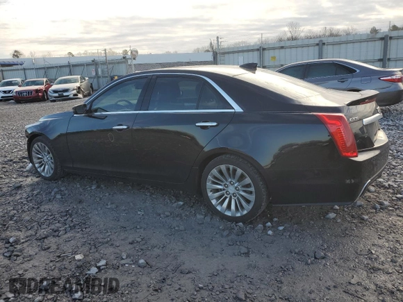 2017 Cadillac CTS Luxury RWD with VIN 1G6AR5SS2H0203850, listed as a Copart auction lot 87737125 with 125,781 mi miles and Salvage Title. Bid and sale history available at DreamBid. Image 2.