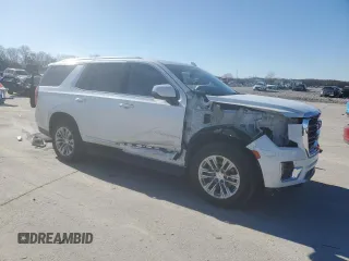 2021 GMC Yukon SLT with VIN 1GKS2BKD4MR362689, listed as a Copart auction lot 88636245 with 93,039 mi miles and Salvage Title. Bid and sale history available at carsss.com. Image 4.
