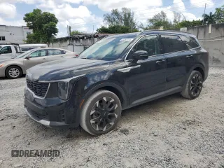 2024 Kia Sorento SX with VIN 5XYRK4JF2RG281415, listed as a Copart auction lot 54387415 with 21,979 mi miles and Non repairable. Bid and sale history available at DreamBid. Image 1.