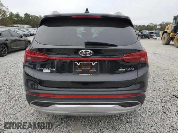 2023 Hyundai Santa Fe Hybrid SEL Premium with VIN 5NMS3DA14PH018462, listed as a Copart auction lot 75072244 with 5,047 mi miles and Salvage Title. Bid and sale history available at carsss.com. Image 6.
