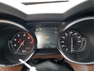 2018 Alfa Romeo Stelvio Ti with VIN ZASFAKBN8J7C03908, listed as a Copart auction lot 47468815 with 62,584 mi miles and Salvage Title. Bid and sale history available at carsss.com. Image 9.