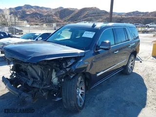 2018 Cadillac Escalade Premium Luxury with VIN 1GYS4CKJ9JR222838, listed as a IAAI auction lot 41192354 with 78,389 mi miles. Bid and sale history available at carsss.com. Image 2.