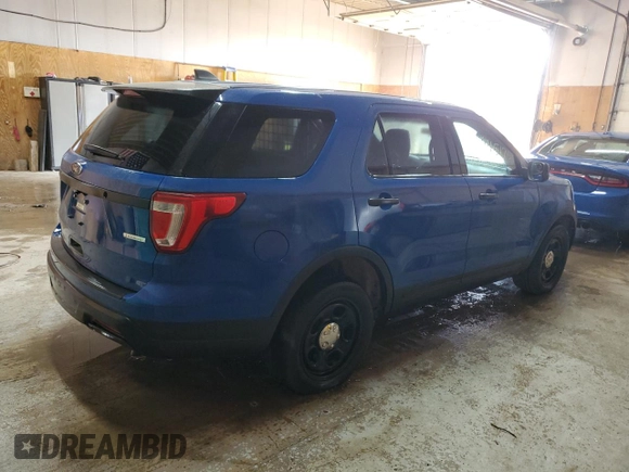 2019 Ford Police Interceptor Utility z VIN 1FM5K8AT1KGB15722, wystawiony jako Copart lot #55945175 z przebiegiem 100 512 mil mil oraz Czysty tytuł • Clean title. Historia ofert i sprzedaży dostępna na DreamBid. Obrazek 3.