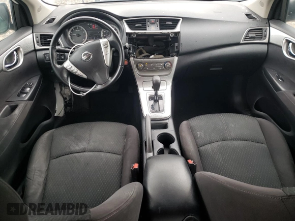 2013 Nissan Sentra S with VIN 3N1AB7APXDL709856, listed as a Copart auction lot 48317025 with 172,603 mi miles and Salvage Title. Bid and sale history available at DreamBid. Image 8.