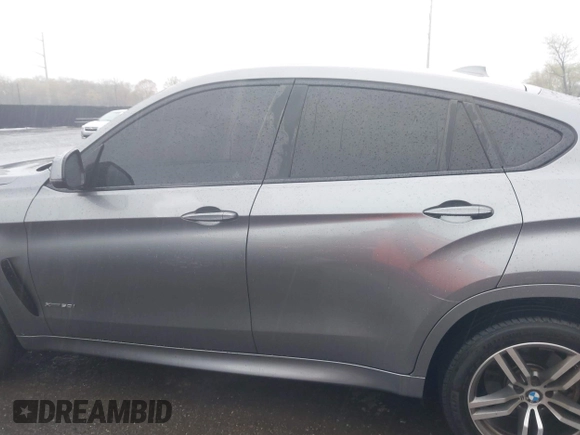 2017 BMW X6 xDrive50i with VIN 5UXKU6C56H0S99611, listed as a IAAI auction lot 41973292 with 117,123 mi miles. Bid and sale history available at carsss.com. Image 14.