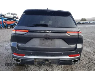 2022 Jeep Grand Cherokee Summit Reserve with VIN 1C4RJHEG8N8637493, listed as a Copart auction lot 43548675 with 37,629 mi miles and Salvage title. Bid and sale history available at DreamBid. Image 6.