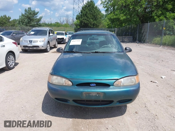 1997 Ford Escort LX with VIN 3FALP15P5VR126145, listed as a IAAI auction lot 42637921 with 148,109 mi miles and . Bid and sale history available at DreamBid. Image 12.