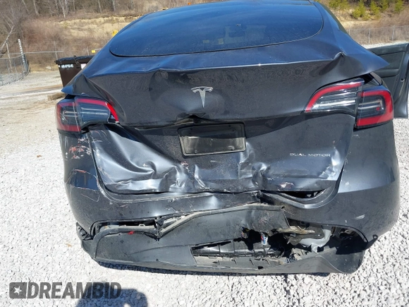 2023 Tesla Model Y Long Range with VIN 7SAYGAEE7PF971620, listed as a IAAI auction lot 41654688 with Not Provided miles and . Bid and sale history available at DreamBid. Image 22.